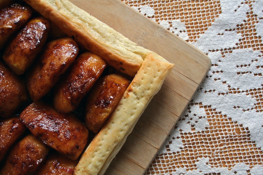 Skillet Apple Tart with Brown Butter Caramel Anecdotes and Apple Cores