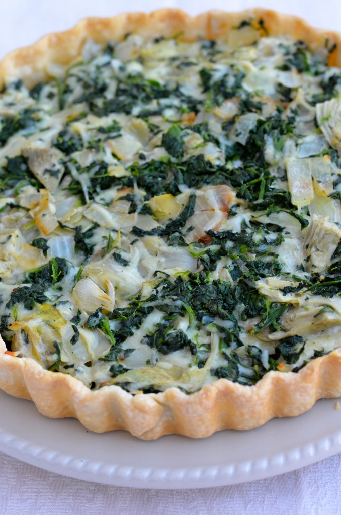 Spinach Artichoke Tart