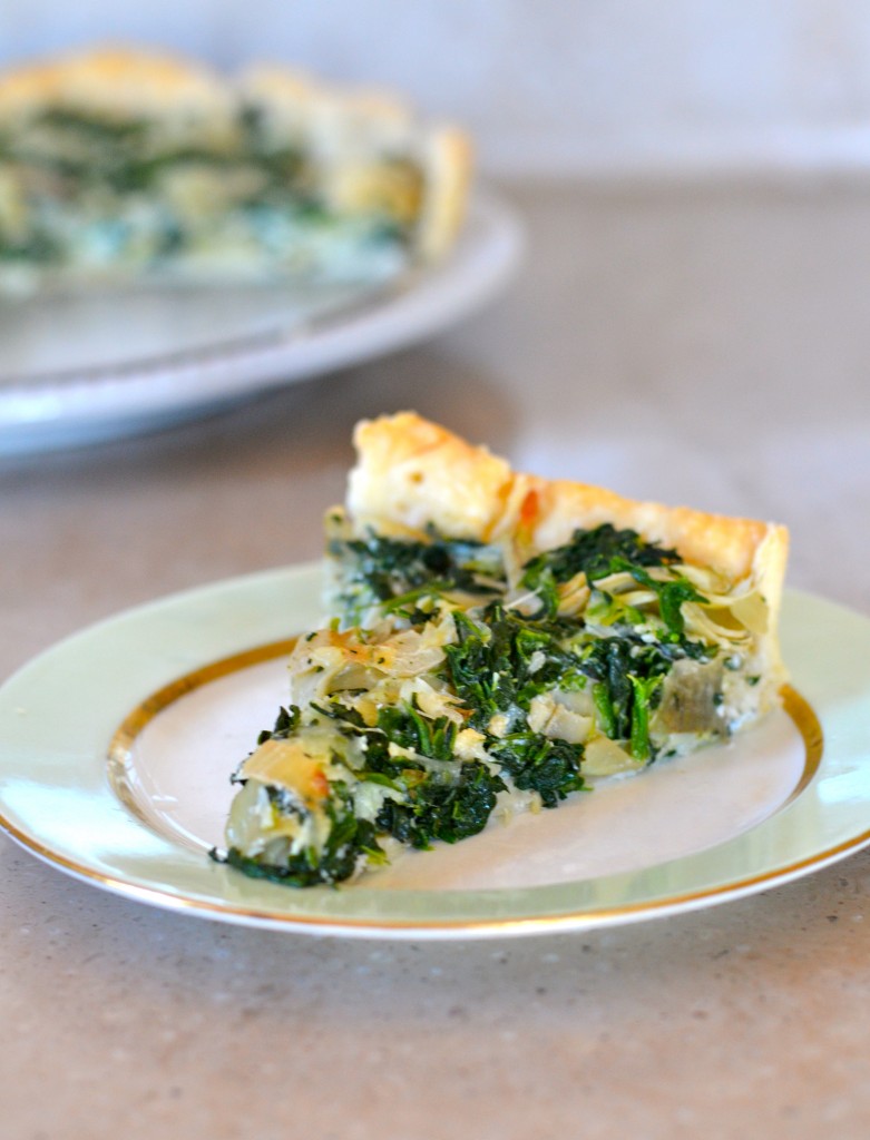 Spinach Artichoke Tart