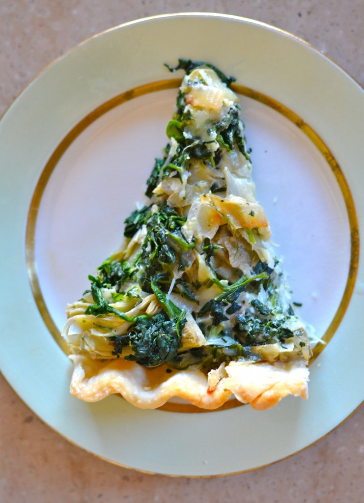 Spinach Artichoke Tart