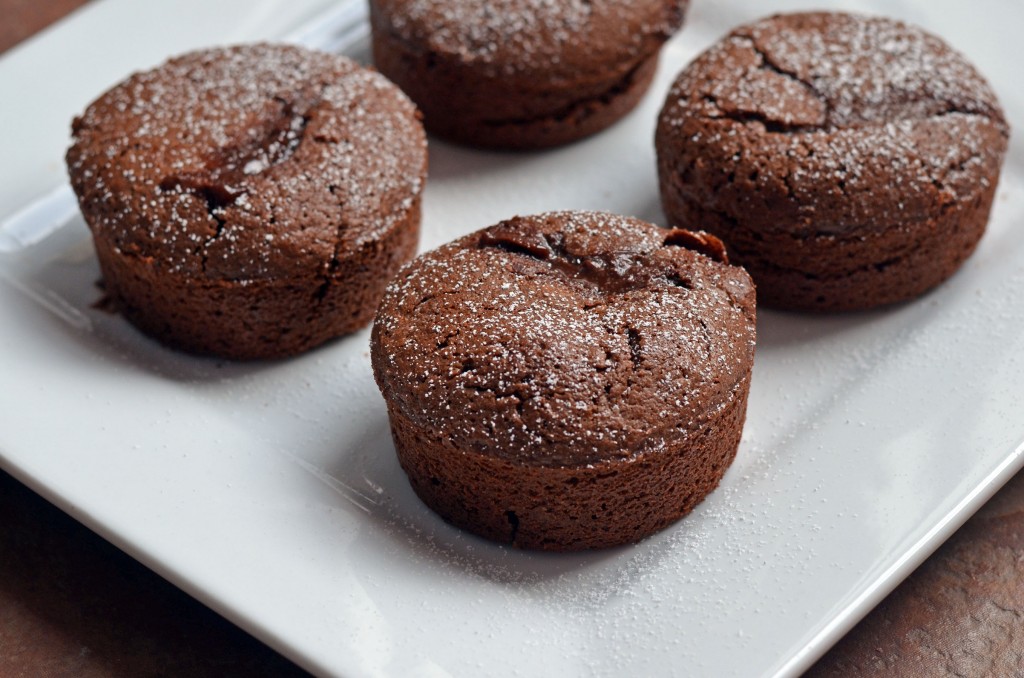 Molten Spiced Chocolate Cakes | Anecdotes and Apple Cores