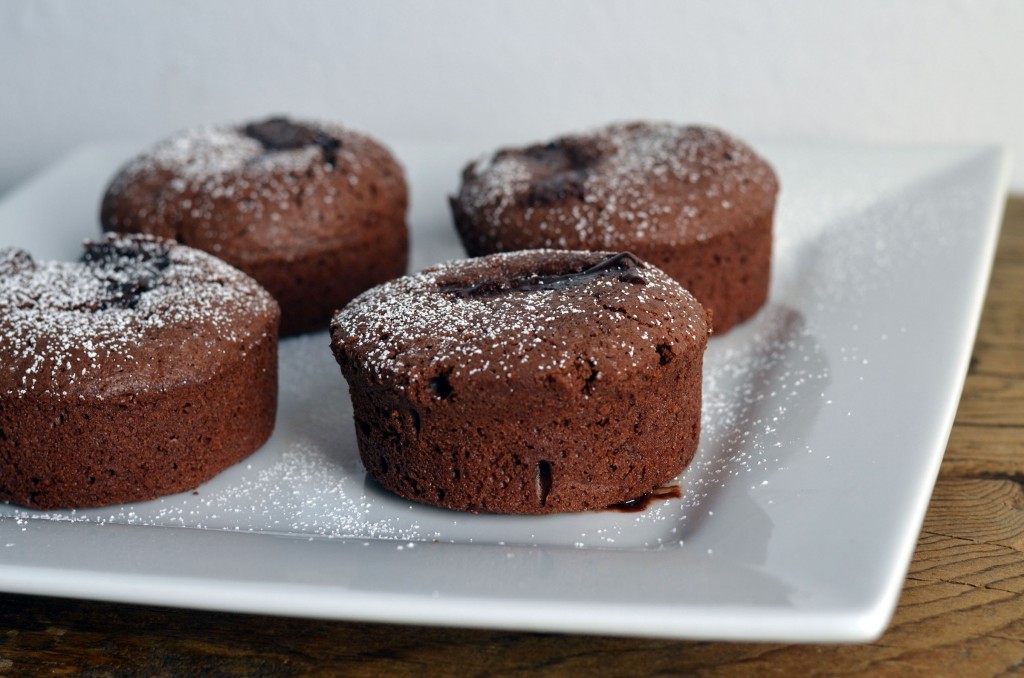 Molten Spiced Chocolate Cakes | Anecdotes and Apple Cores