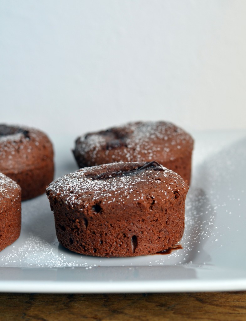 Molten Spiced Chocolate Cakes | Anecdotes and Apple Cores