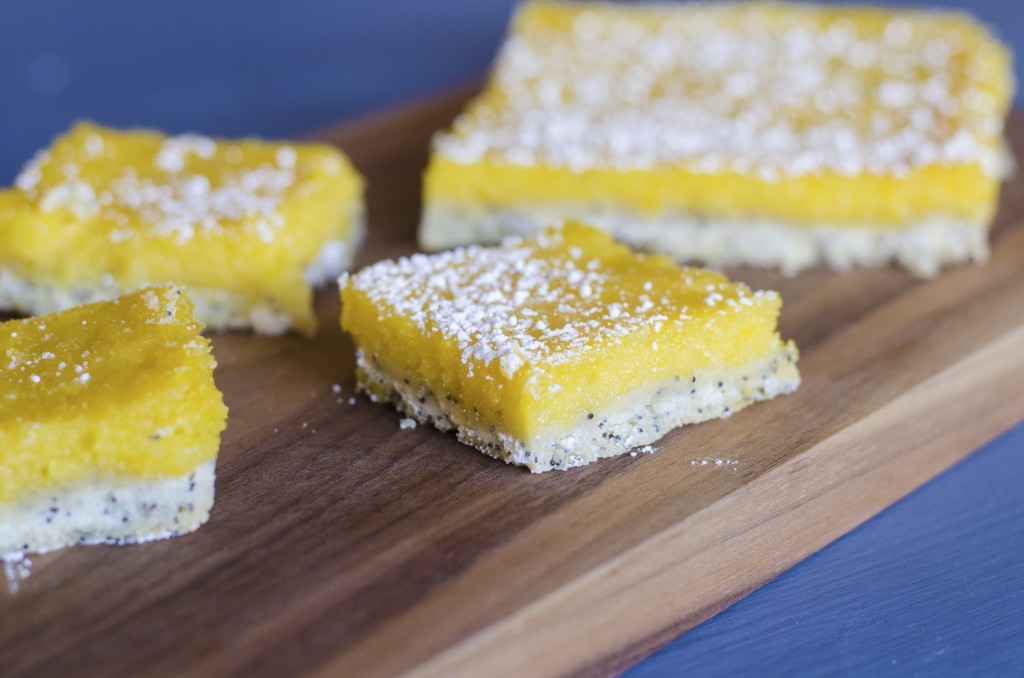 Poppy Seed Lemon Bars | Anecdotes and Apple Cores