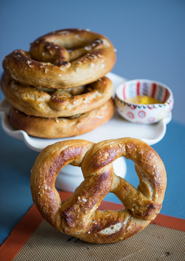 Honey Wheat Soft Pretzels Anecdotes and Apple Cores