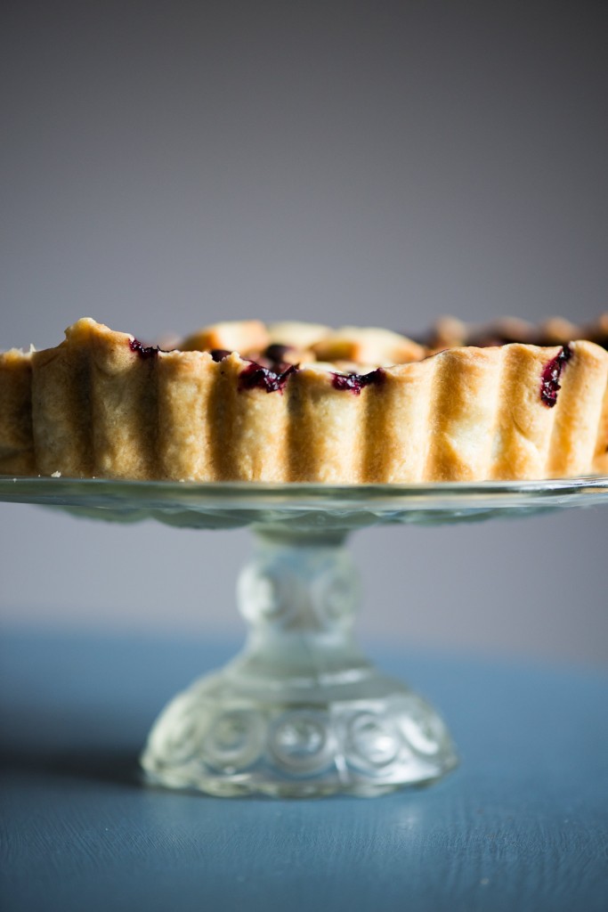 Blueberry Sour Cream Pie