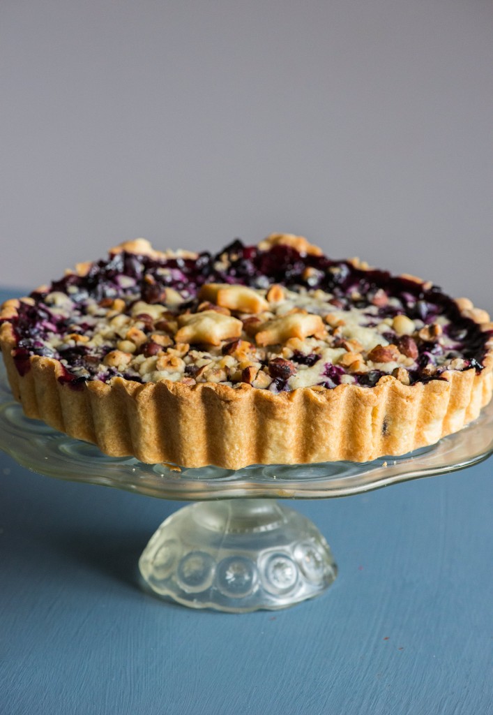 Blueberry Sour Cream Pie