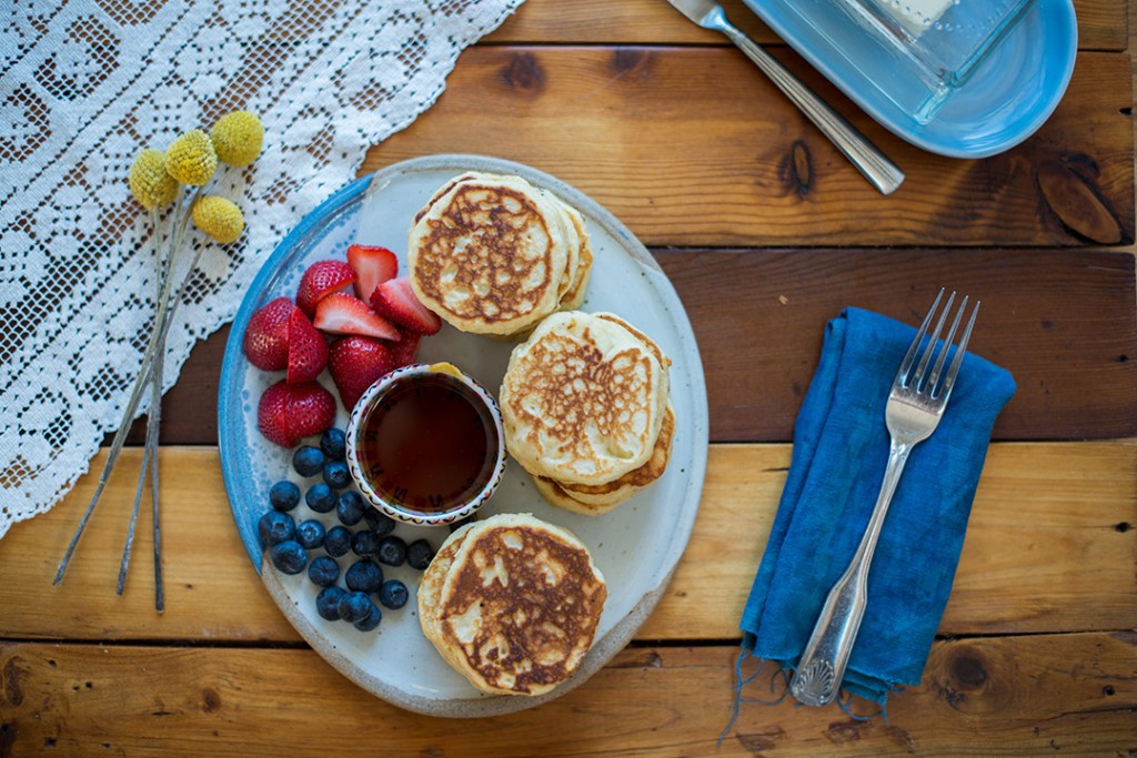 Cornmeal Pancakes 