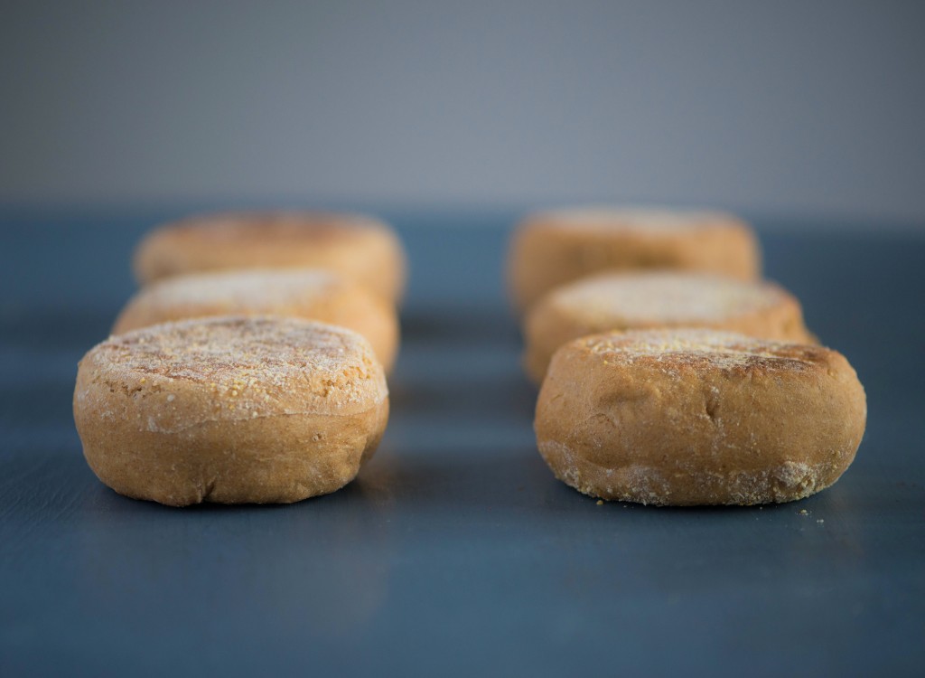 Homemade Wheat English Muffins 