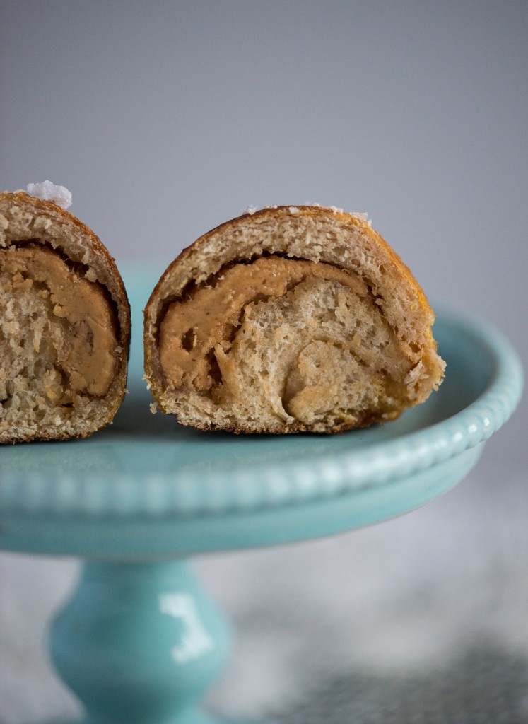 Peanut Butter Stuffed Pretzels