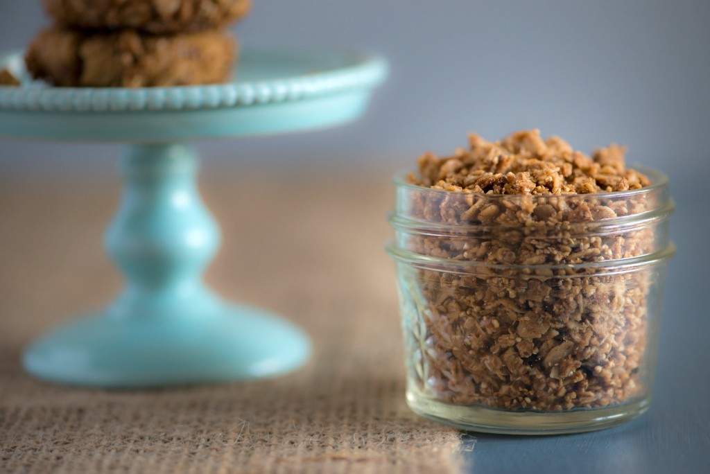 Chewy Coconut Granola Cookies