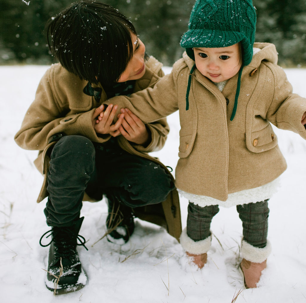 Green knitted cap by Zara