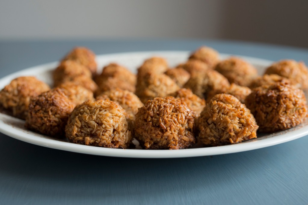 Golden Coconut Macaroons