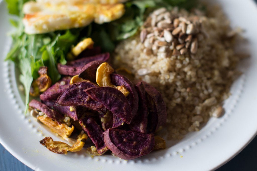 Curried Quinoa Plate